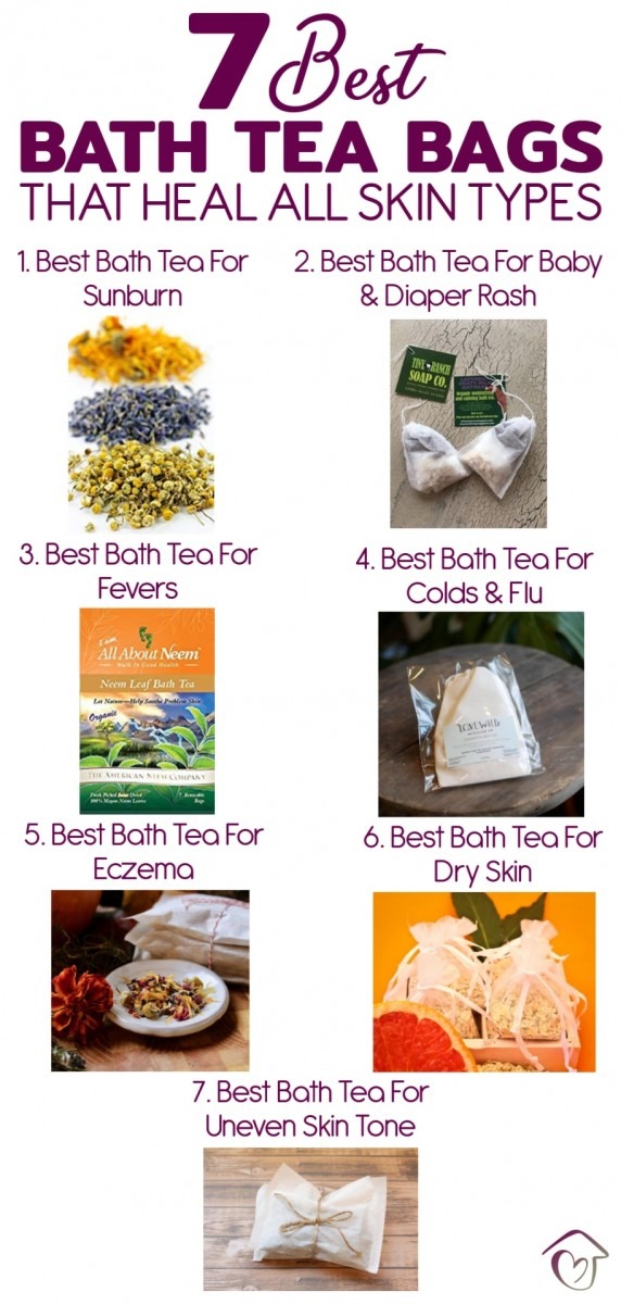 7 Best Bath Tea Bags That Heal All Skin Types