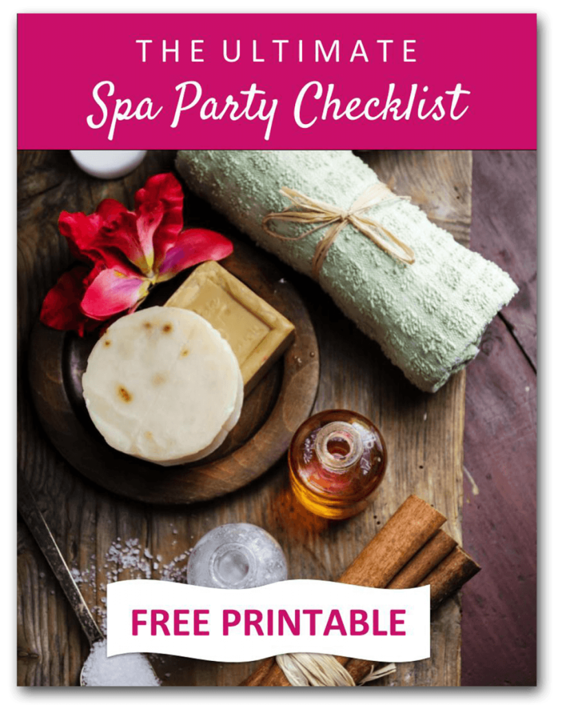 The Ultimate Spa Party Checklist cover